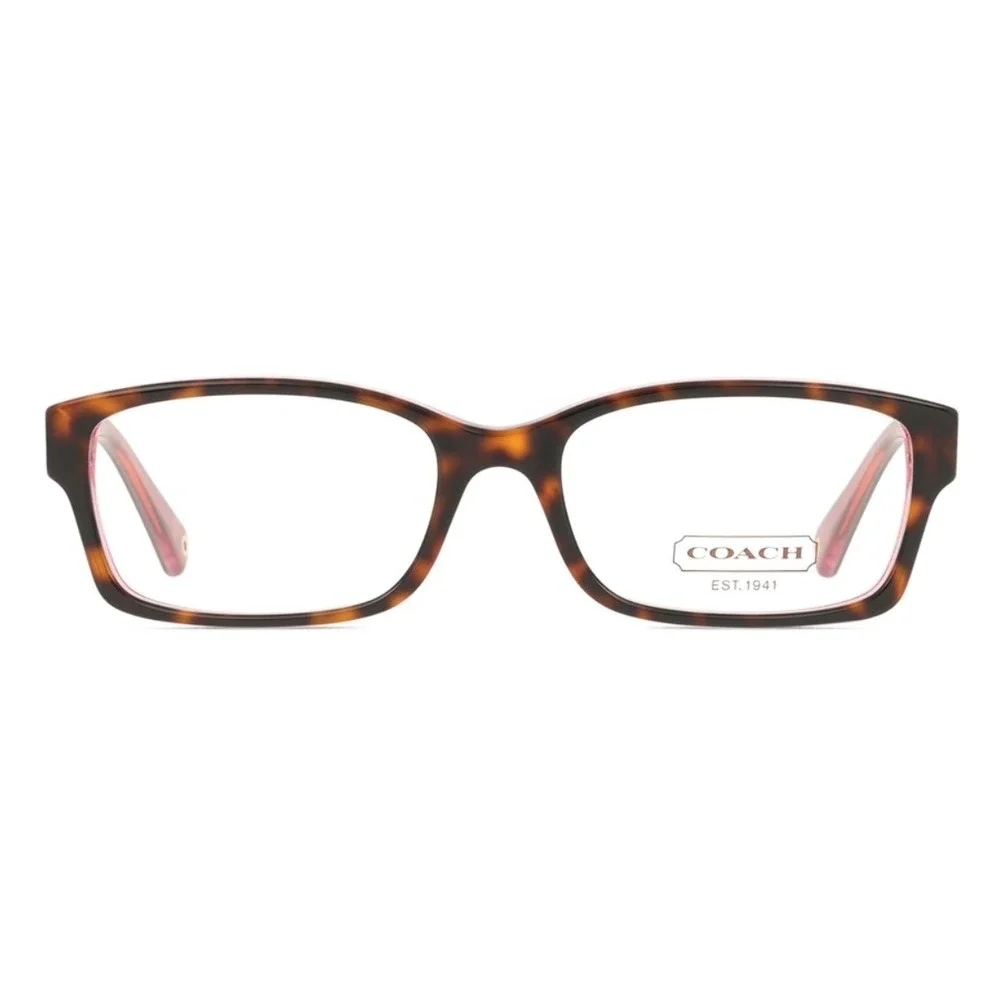 Coach HC 6040 Brooklyn Eyeglasses Tortoise Pink Rectangular Frame 5115 52-16-135